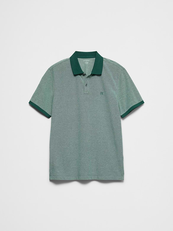 Standard-Fit Pique Polo
