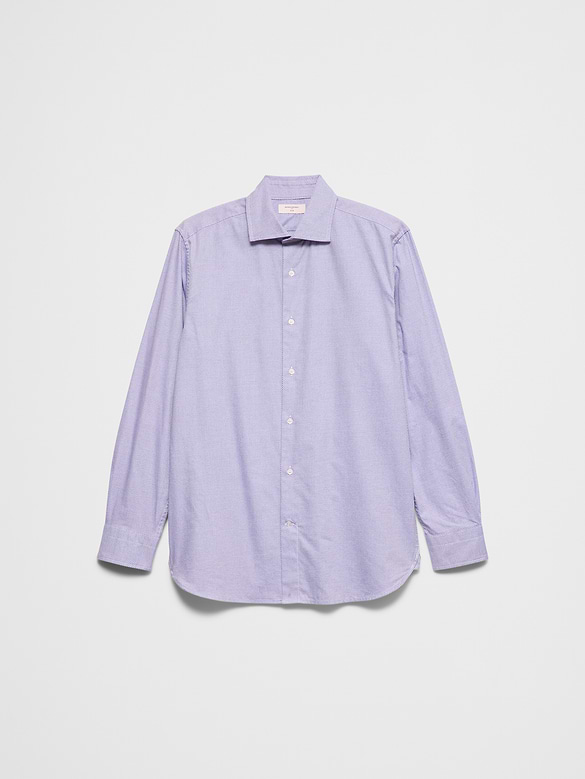 Slim-Fit Dobby Dress Shirt