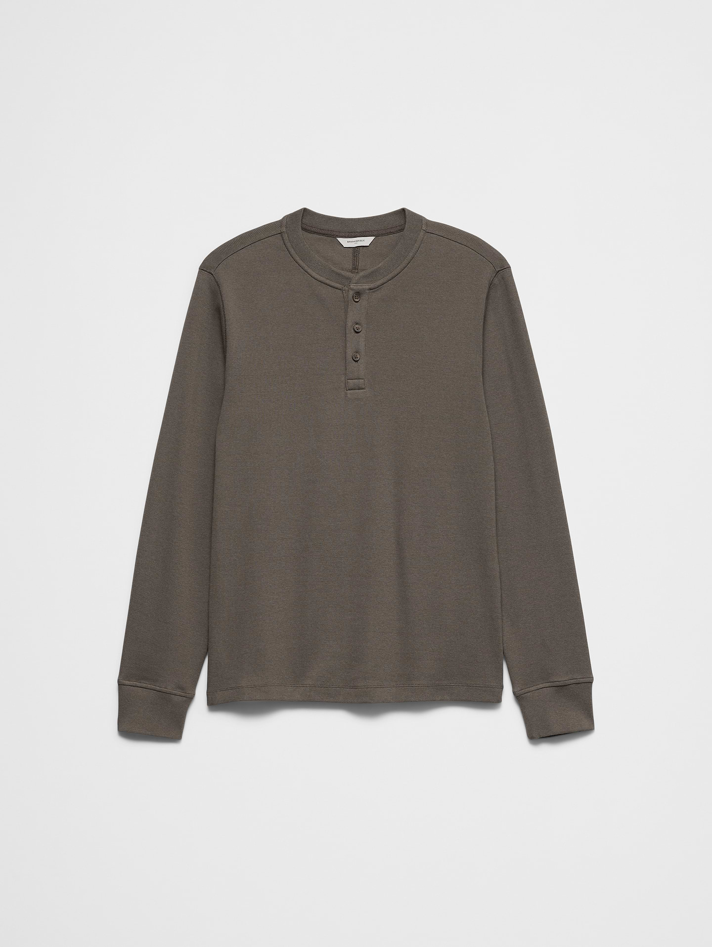 Image number 4 showing, Mini Ribbed Henley