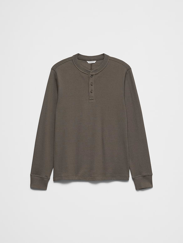 Mini Ribbed Henley
