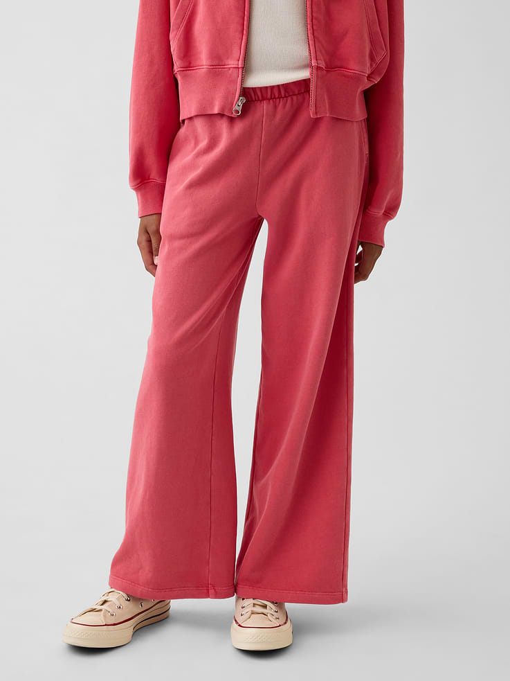 Image number 3 showing, Kids VintageSoft Terry Baggy Sweatpants