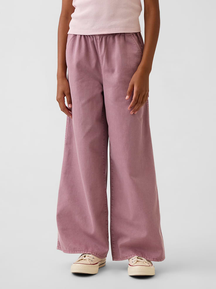 L'image numéro 3 présente Pantalon utilitaire confort à jambe large pour Enfant