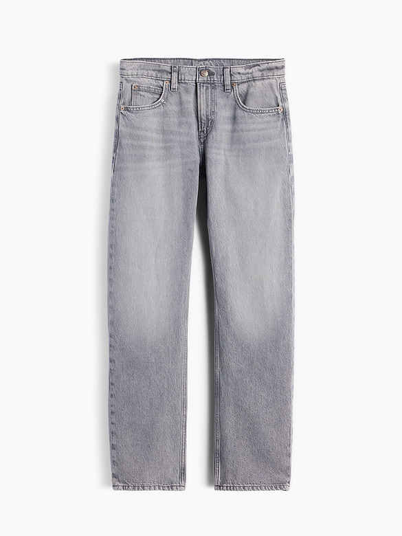 Mid Rise Straight Taper Jeans
