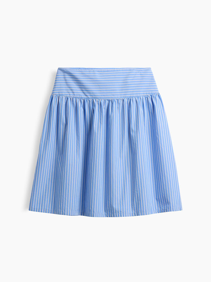 Image number 6 showing, Poplin Drop-Waist Skirt