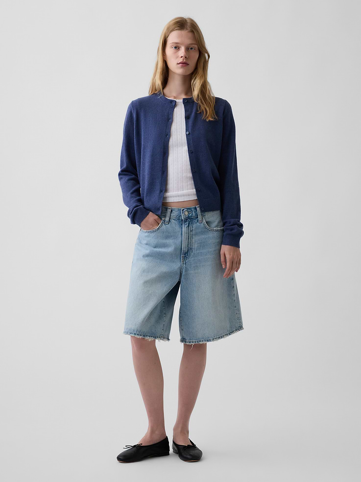 Image number 2 showing, CashSoft Crop Cardigan