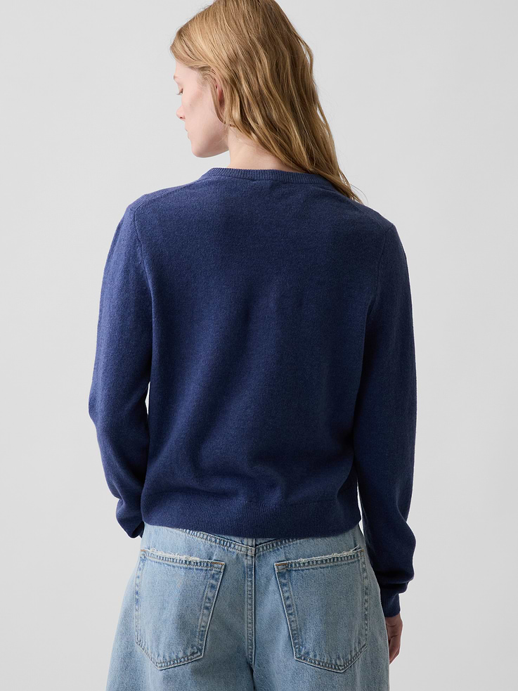 Image number 3 showing, CashSoft Crop Cardigan