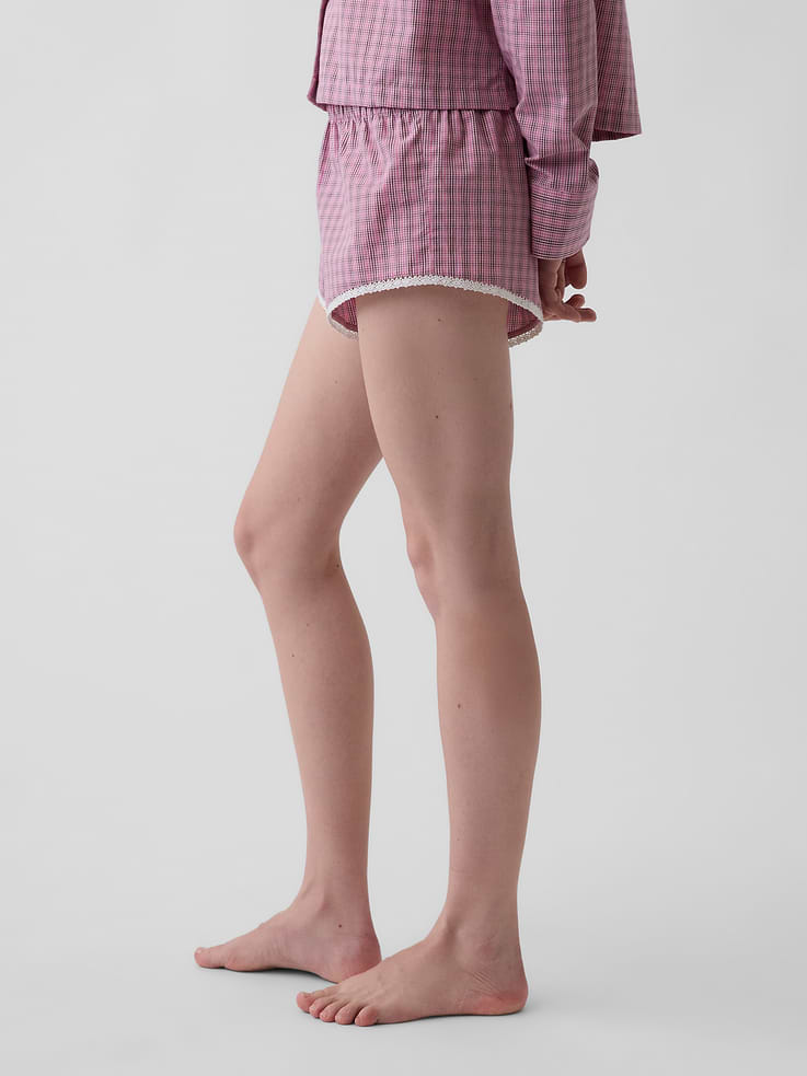 Image number 3 showing, Poplin Bloomer PJ Shorts