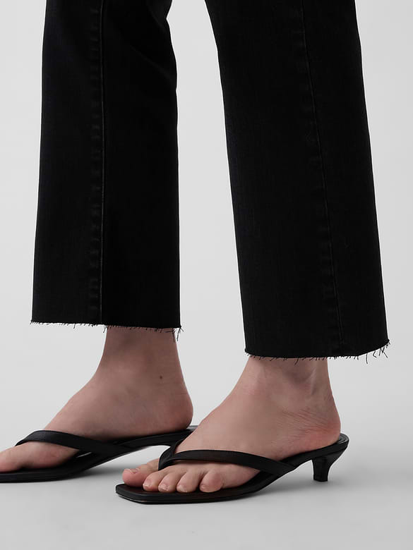 Low Rise Long & Lean Crop Jeans