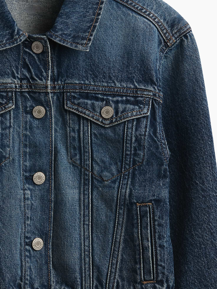 L'image numéro 5 présente Veste en denim emblématique pour Enfant