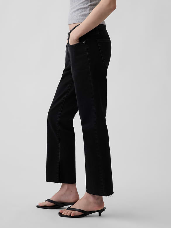 Low Rise Long & Lean Crop Jeans