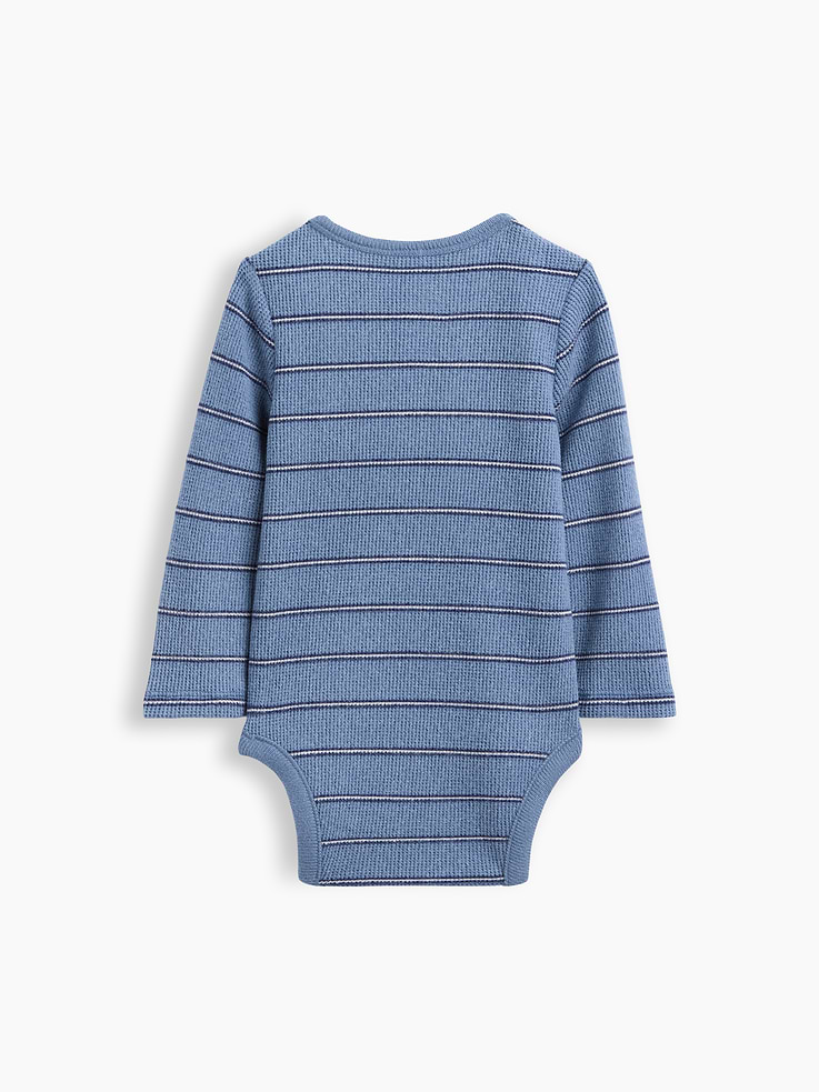 Image number 2 showing, Baby Softspun Waffle Bodysuit