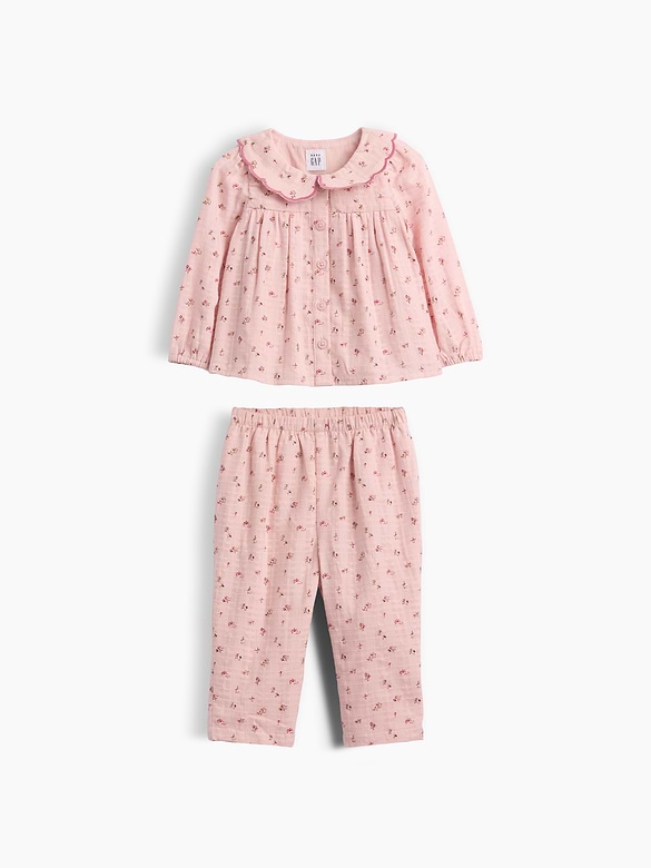 Baby Floral Outfit Set