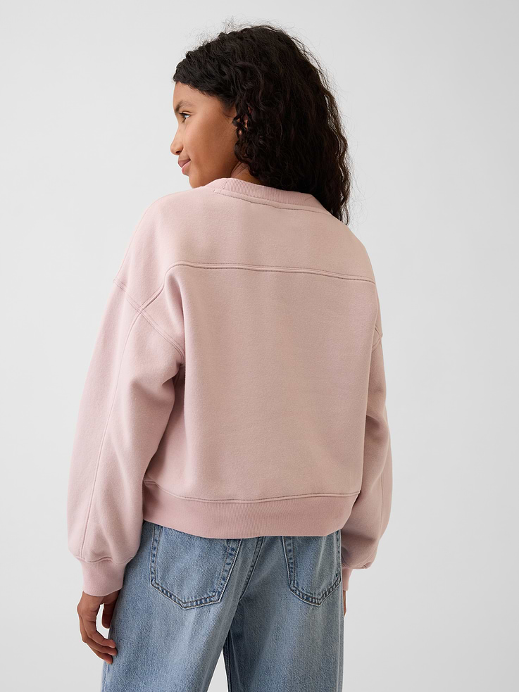 Image number 3 showing, Kids VintageSoft Wedge Sweatshirt