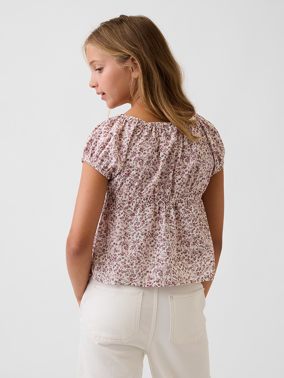 Kids Puff-Sleeve Top