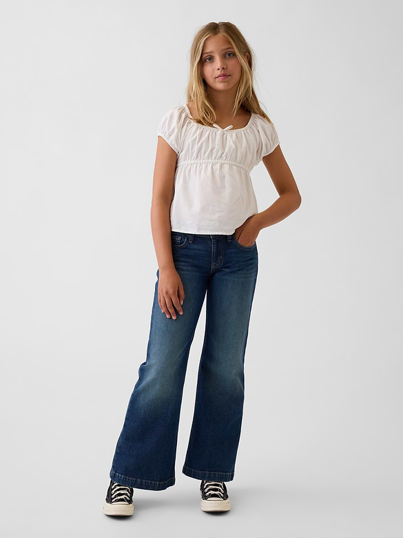 Kids Puff-Sleeve Top