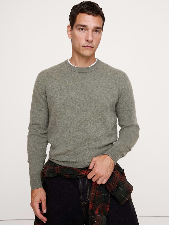 Cashmere Crew-Neck Sweater