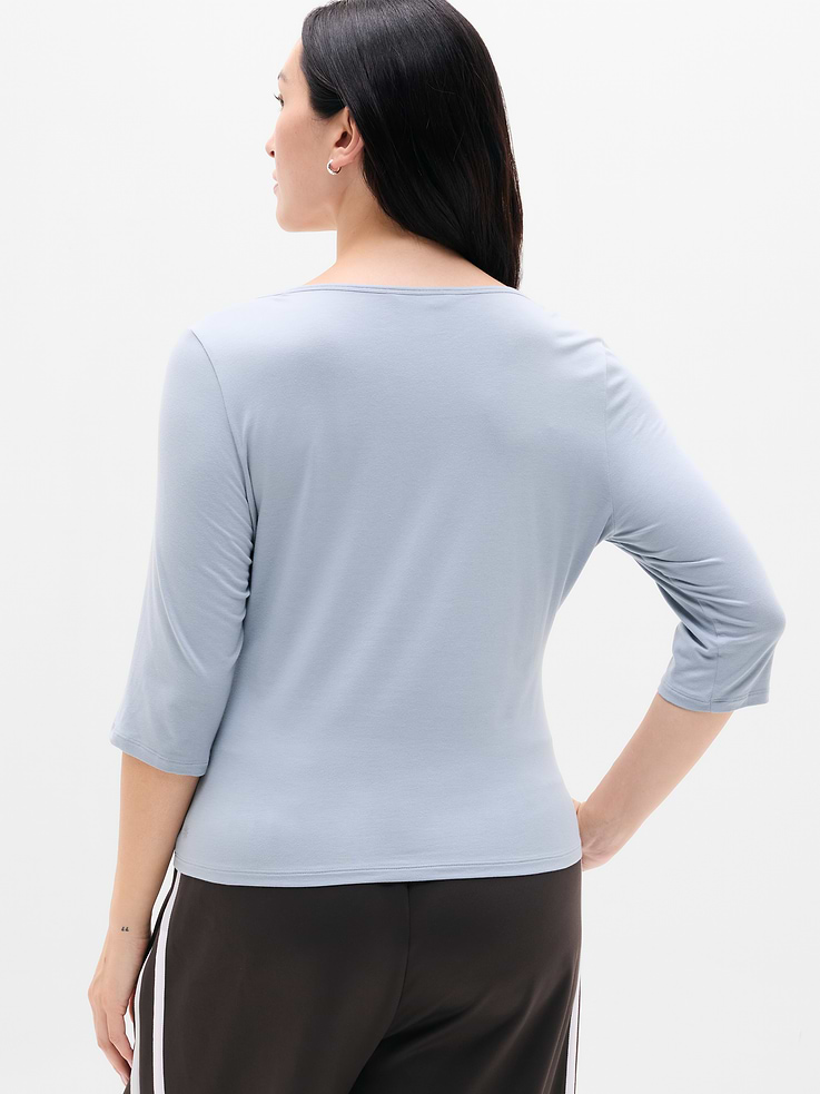 Image number 3 showing, Foundation Midi Sleeve Tee