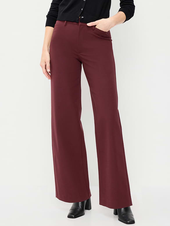High-Waisted Pixie Super Wide-Leg Pants