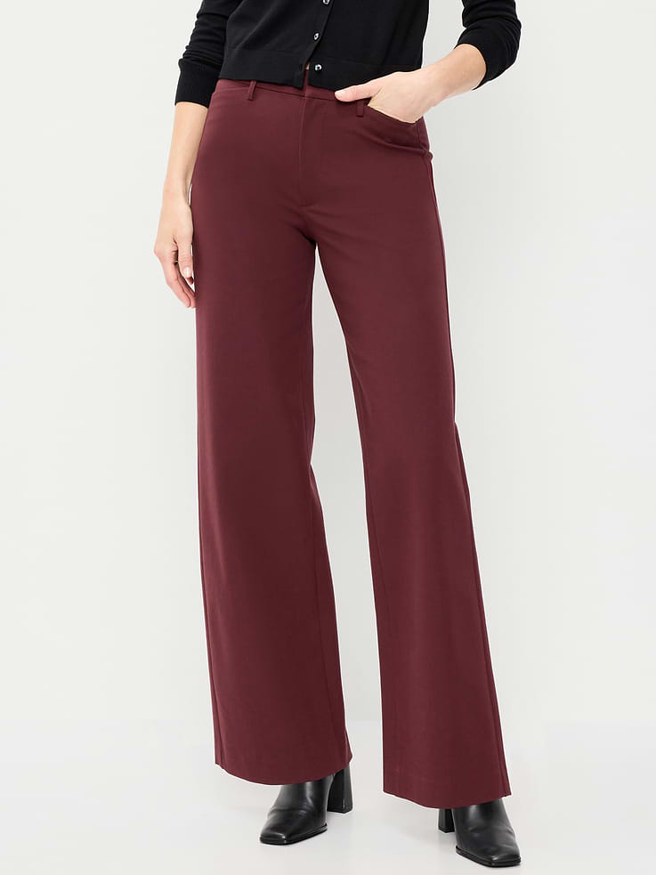 Image number 2 showing, High-Waisted Pixie Super Wide-Leg Pants