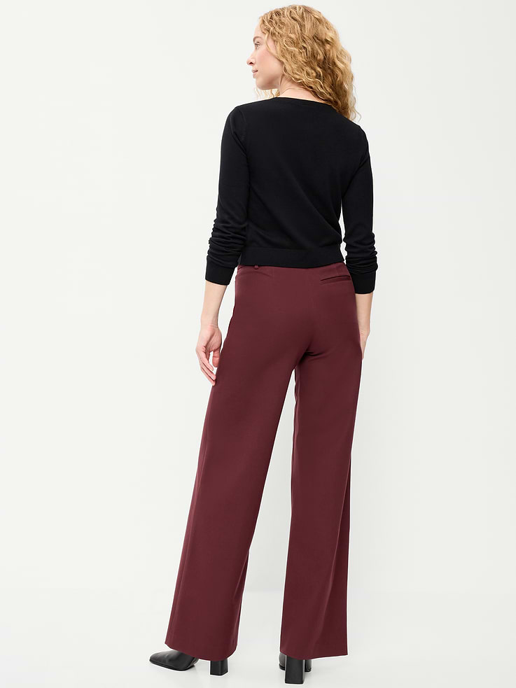 Image number 3 showing, High-Waisted Pixie Super Wide-Leg Pants