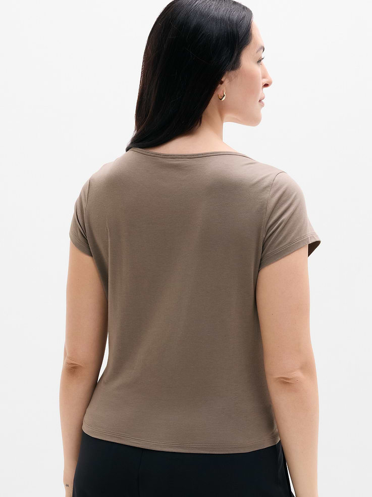Image number 5 showing, Foundation Cap Sleeve Tee