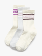 Image number 1 showing, Athleta Girl Everyday Crew Sock 3-Pack