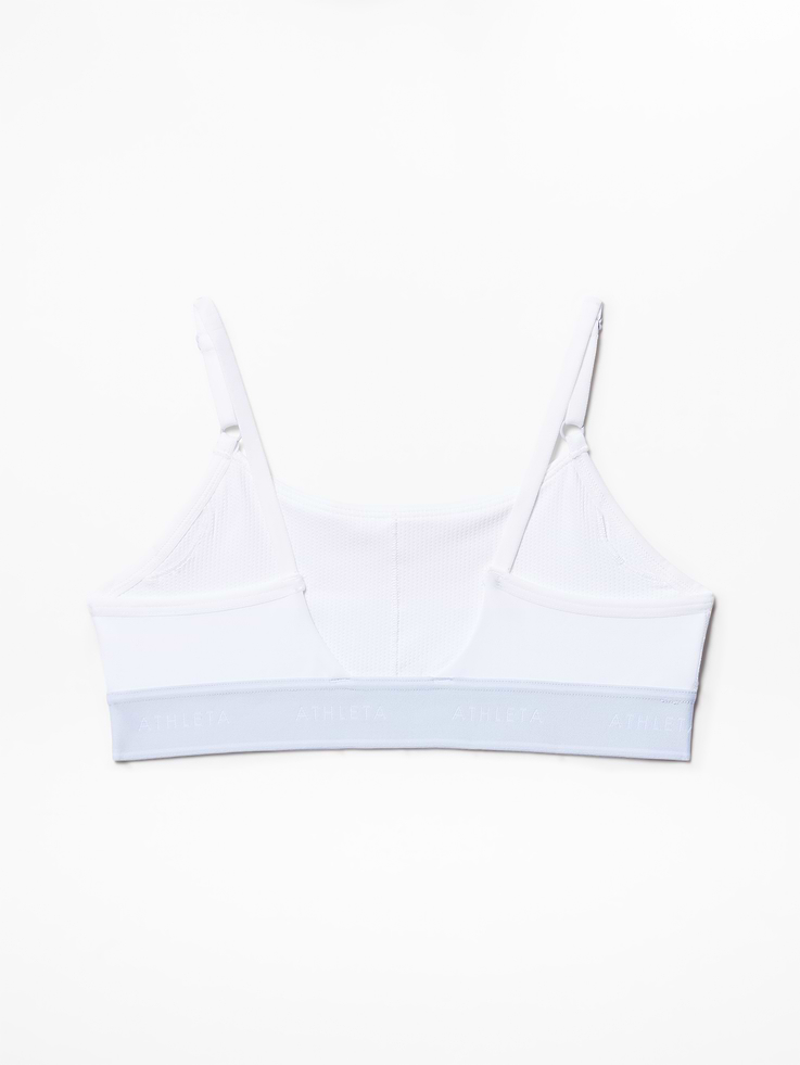 Image number 4 showing, Athleta Girl High Speed Logo Adjustable Bra
