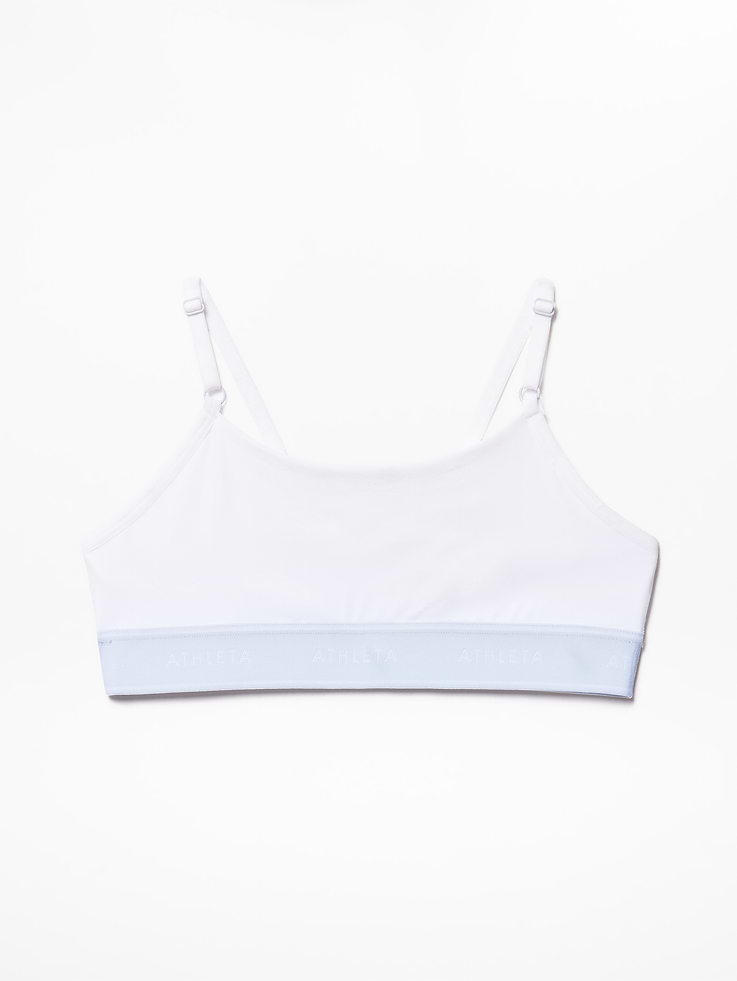 Image number 3 showing, Athleta Girl High Speed Logo Adjustable Bra