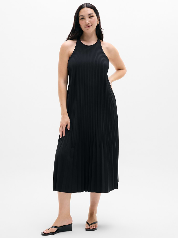 Image number 4 showing, Featherweight Plissé Dress