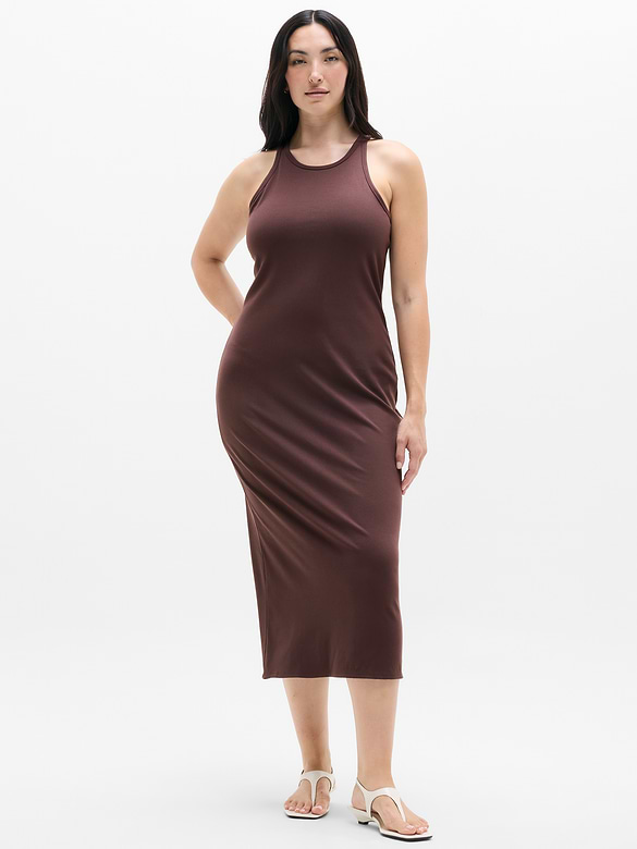 Signature Rib Maxi Dress