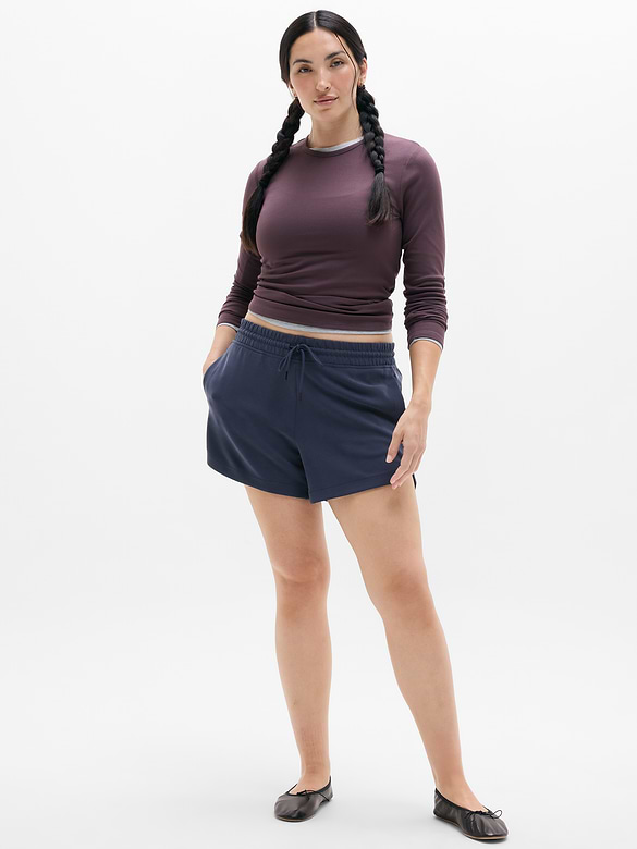 Seasoft Mid Rise 4" Short