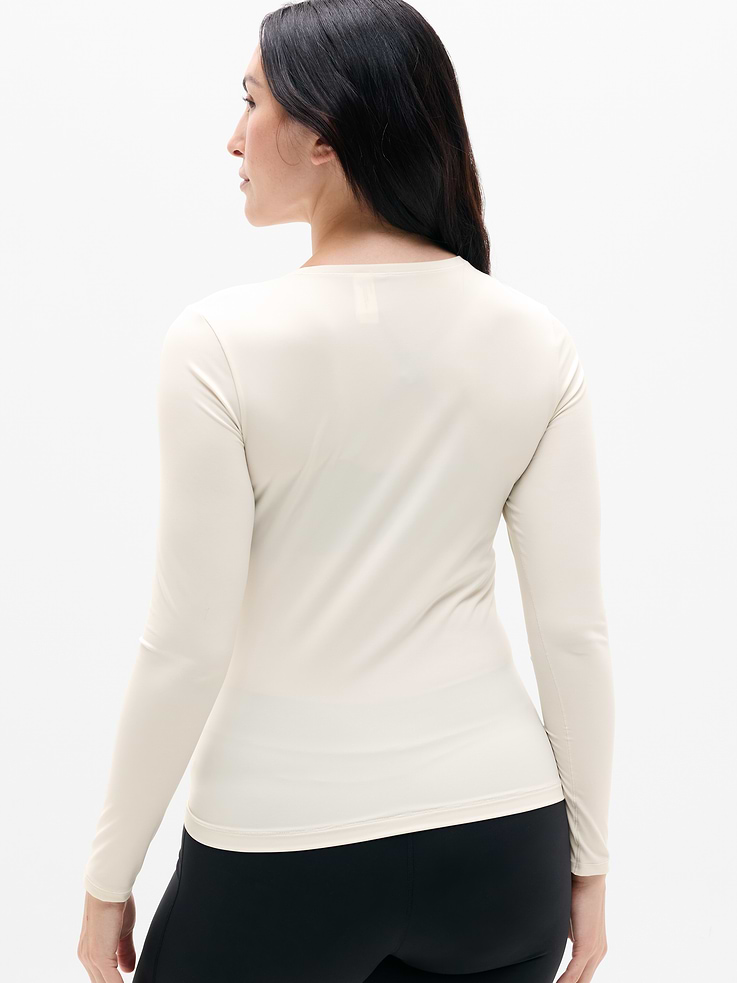 Image 6 of 7, BodyMove Crew Neck Long Sleeve Top
