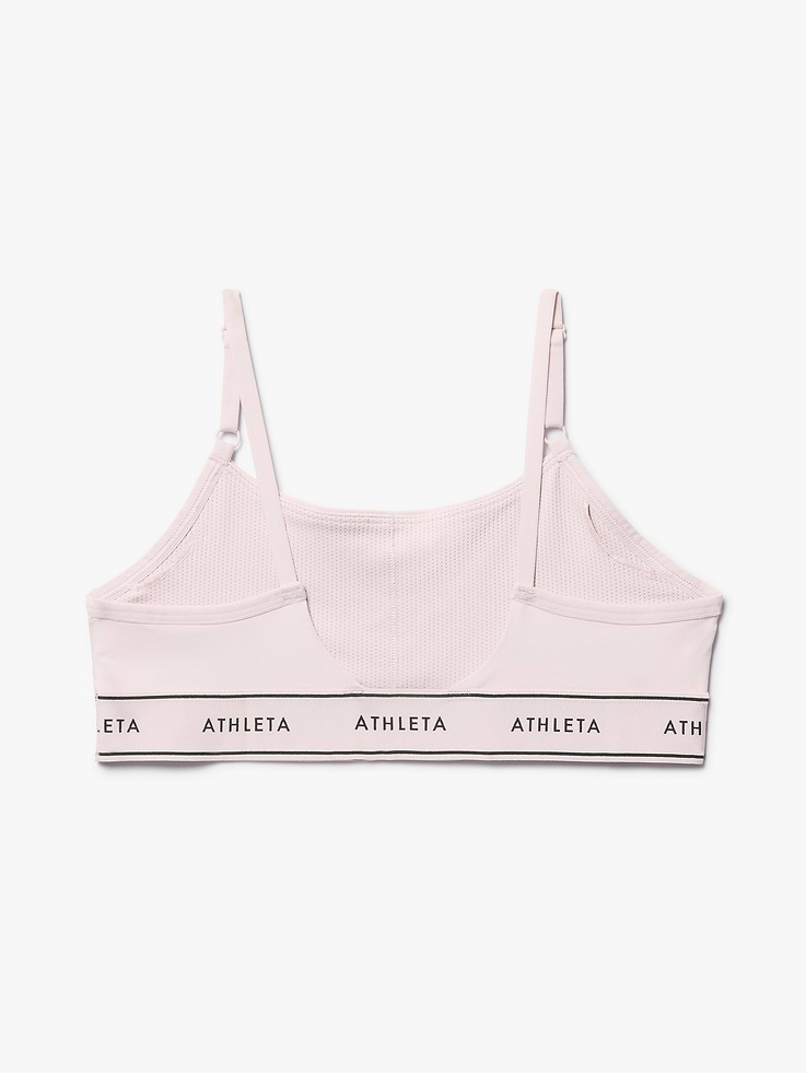 Image number 4 showing, Athleta Girl High Speed Logo Adjustable Bra