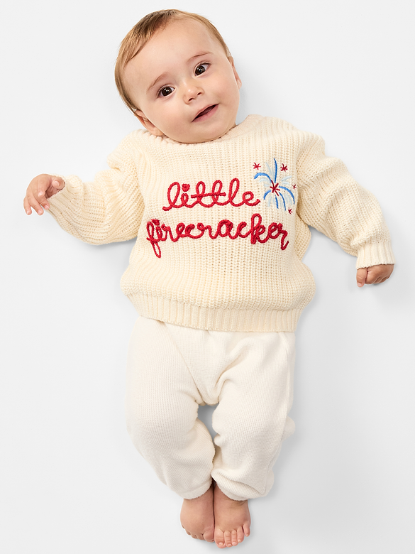 Chandail ample unisexe pour bébé