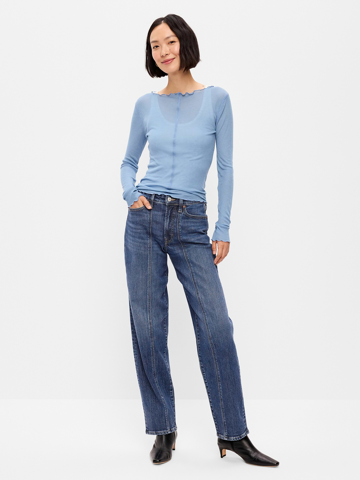 High-Waisted OG Loose Jeans