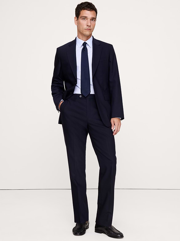 Tailored Slim Italian Baratha Suit Jacket