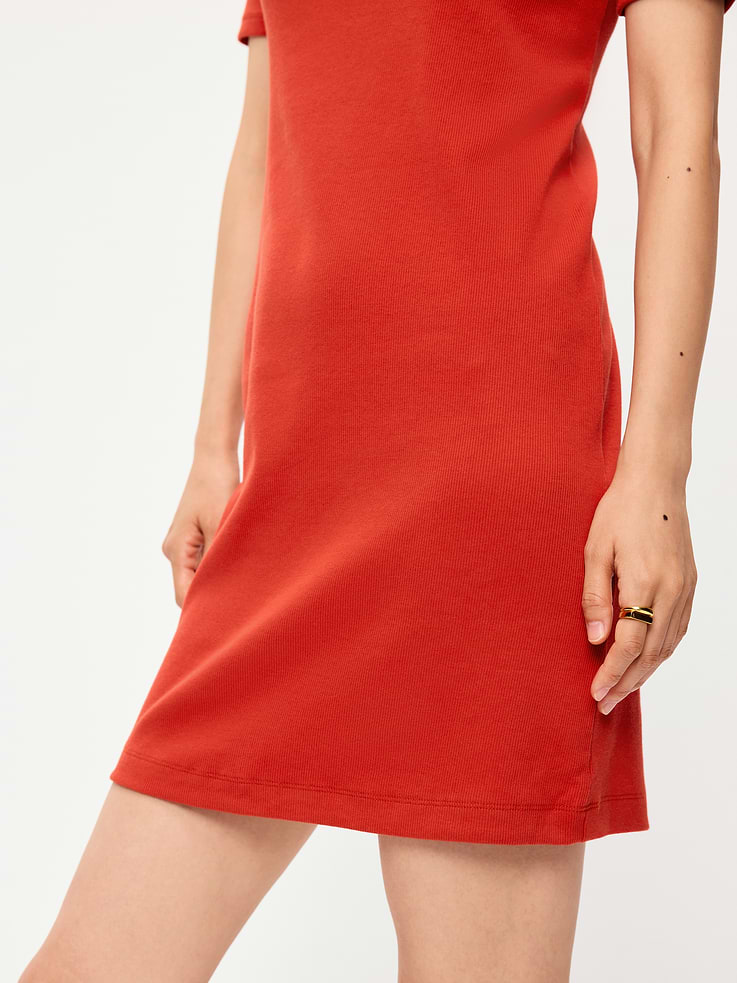 Image number 6 showing, Snug Mock-Neck Bodycon Mini Dress