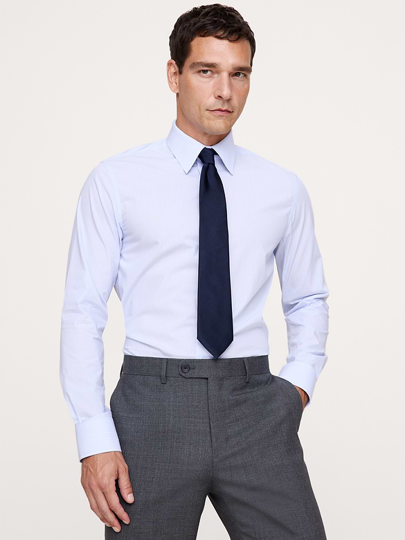 Chemise habillée ajustée infroissable