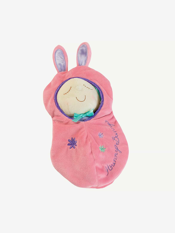 Manhattan Toy Snuggle Pod Hunny Bunny Peach Baby Doll