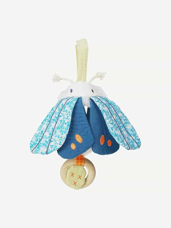 Manhattan Toy Folklore Plush Luna Moth Travel Toy