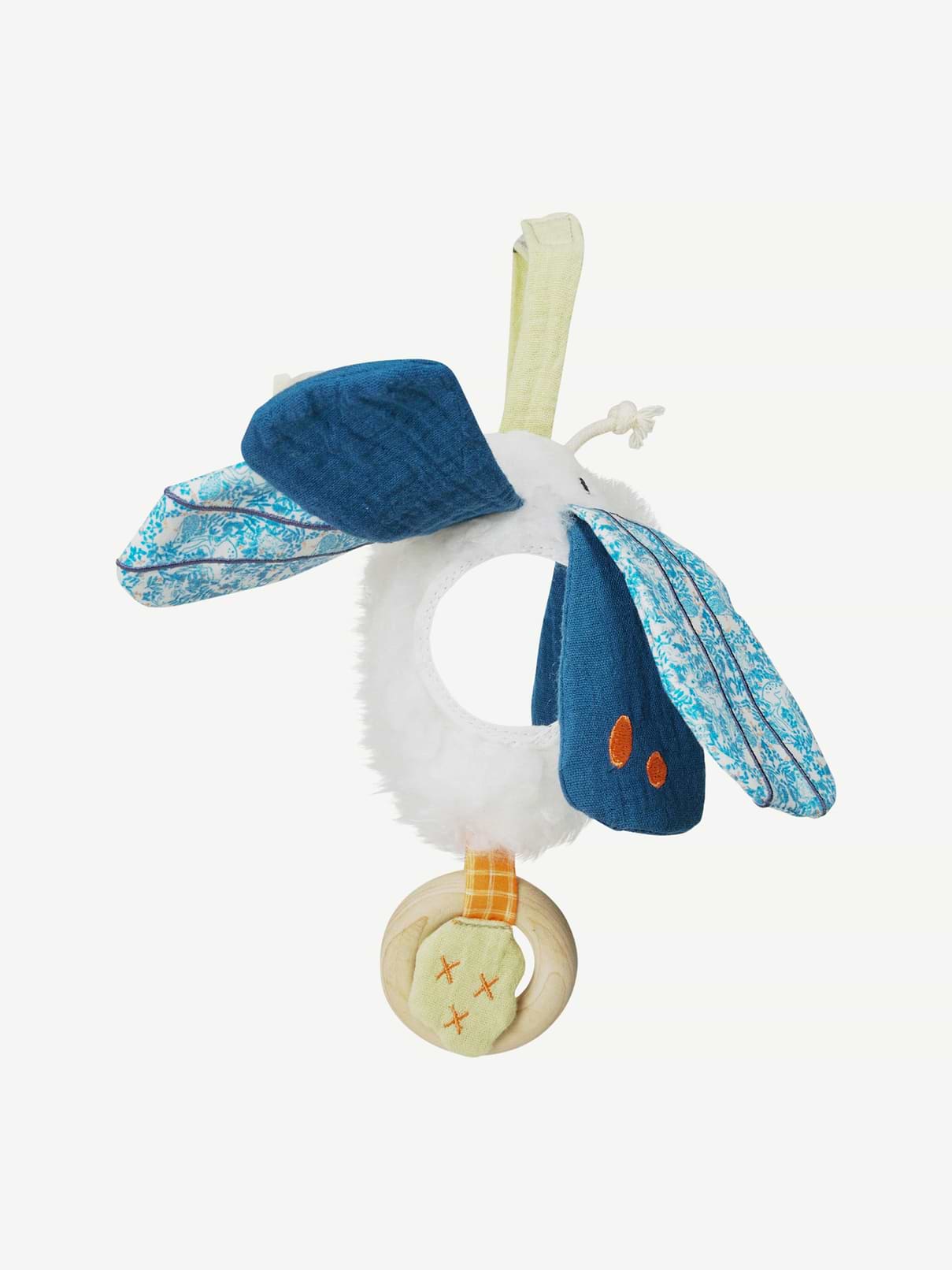 Image number 4 showing, Manhattan Toy Folklore Plush Luna Moth Travel Toy
