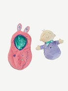 Image number 2 showing, Manhattan Toy Snuggle Pod Hunny Bunny Peach Baby Doll