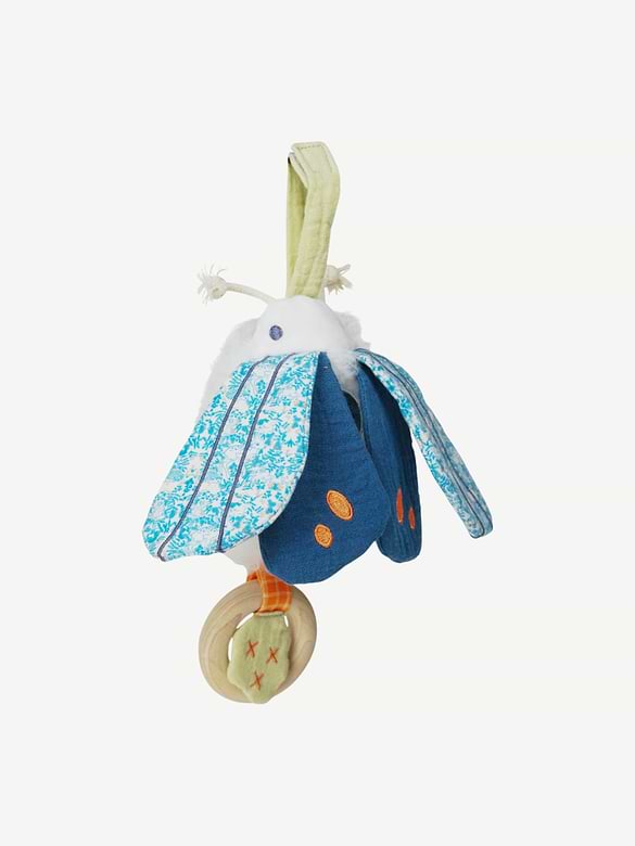 Manhattan Toy Folklore Plush Luna Moth Travel Toy