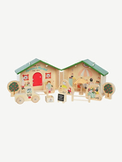 Image number 4 showing, Manhattan Toy Farmers Market Day Wooden Playset
