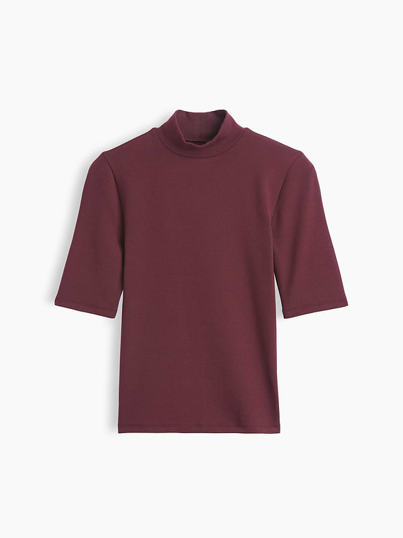 Modern Mockneck T-Shirt