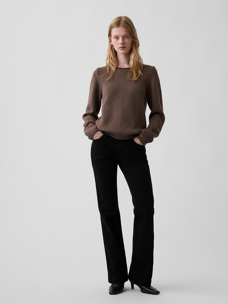 Image number 2 showing, 100% Cotton Rollneck Sweater