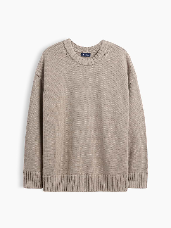 100% Cotton Oversized Sweater