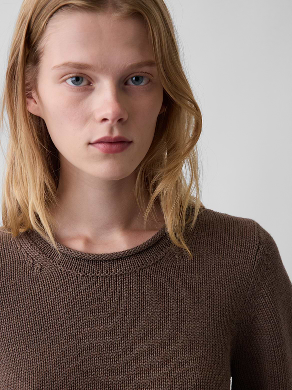 100% Cotton Rollneck Sweater