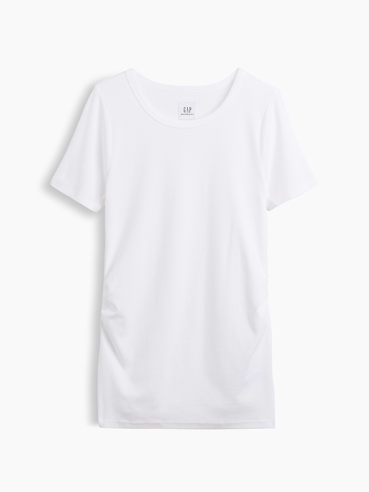 Image number 1 showing, Maternity Modern Crewneck T-Shirt