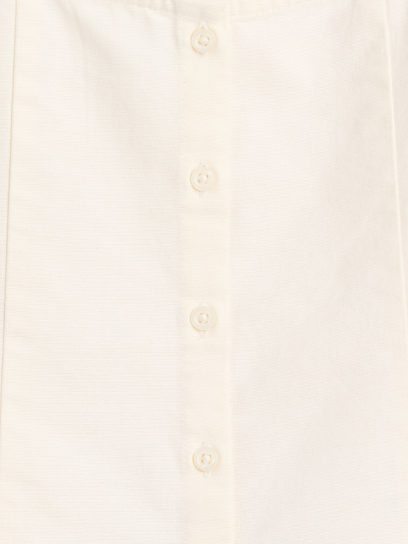 Lace-Trim Button-Front Top